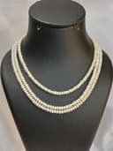 گردنبند مروارید پرورشی 3رشته